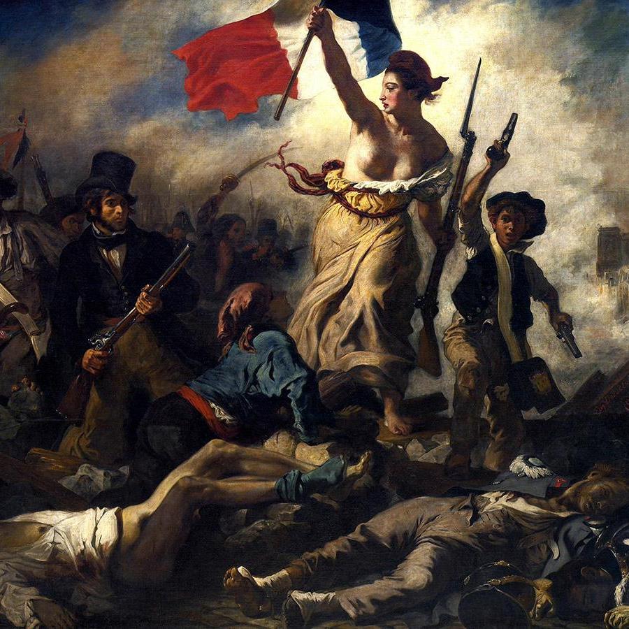 Eugene delacroix la liberte guidant le peuple