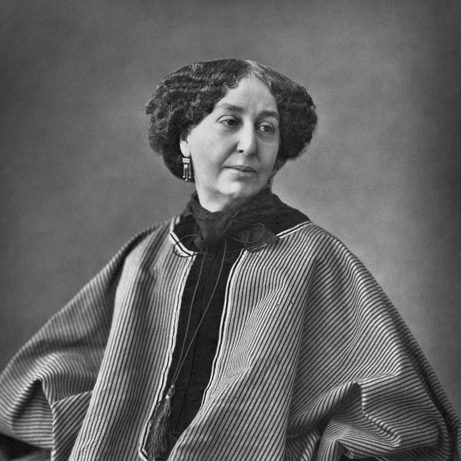 George Sand par Nadar